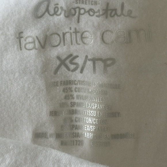 Ivivva s14 or XS tank, Puella XS striped boho, Aeropostale XS white tank - Picture 8 of 11